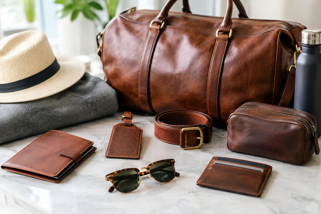 12 Best Leather Travel Accessories That Stand Out