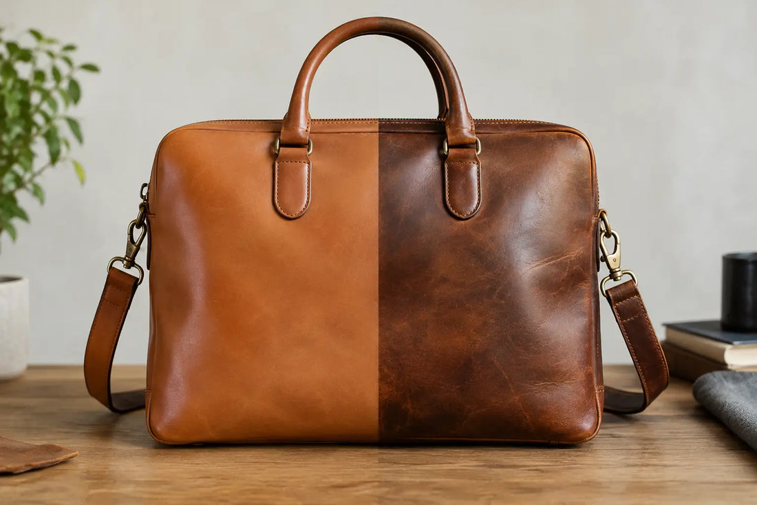 A Guide to Leather Bag Patina and Its Character