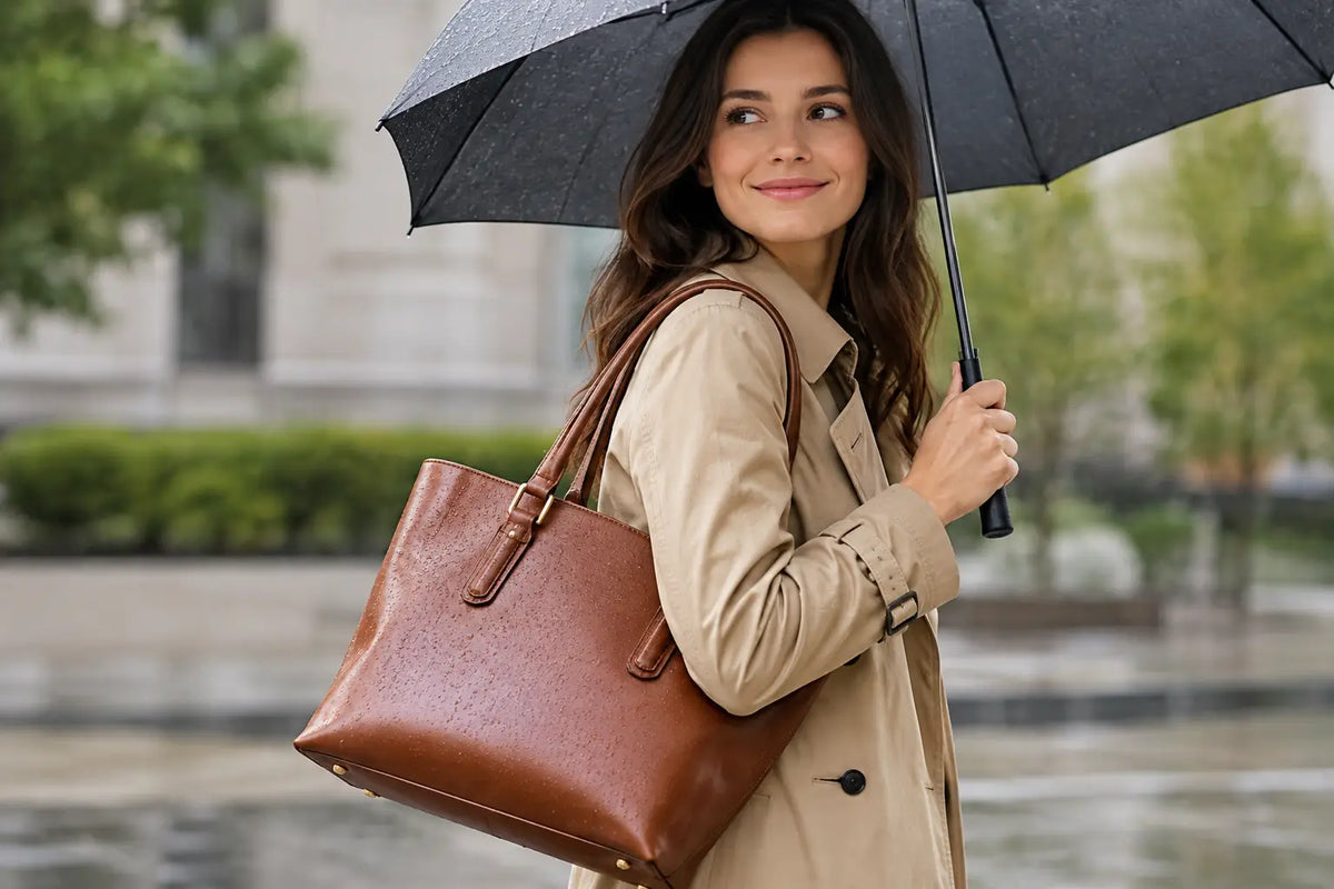 How to Protect Leather Bags From Rain With Style