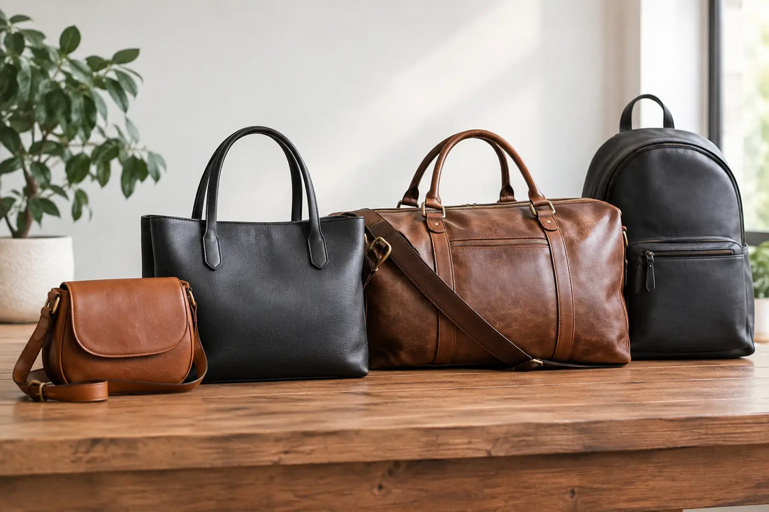 A Guide to Leather Bag Sizes That Fit Your Life