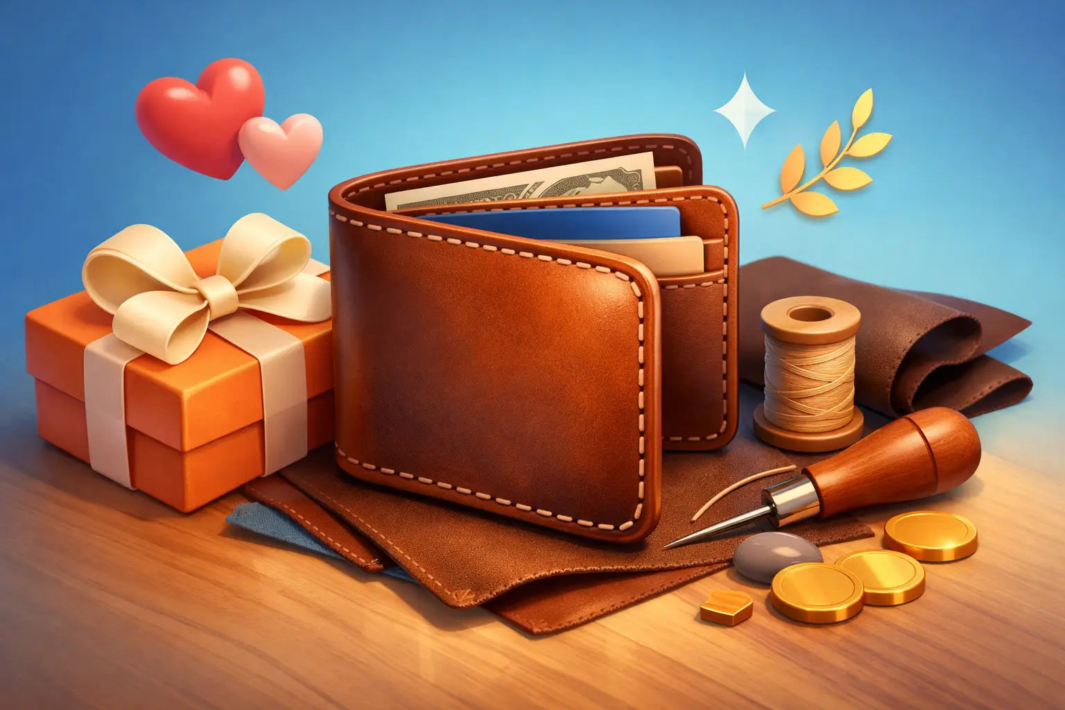 Why a Handmade Leather Wallet Gift Stands Out