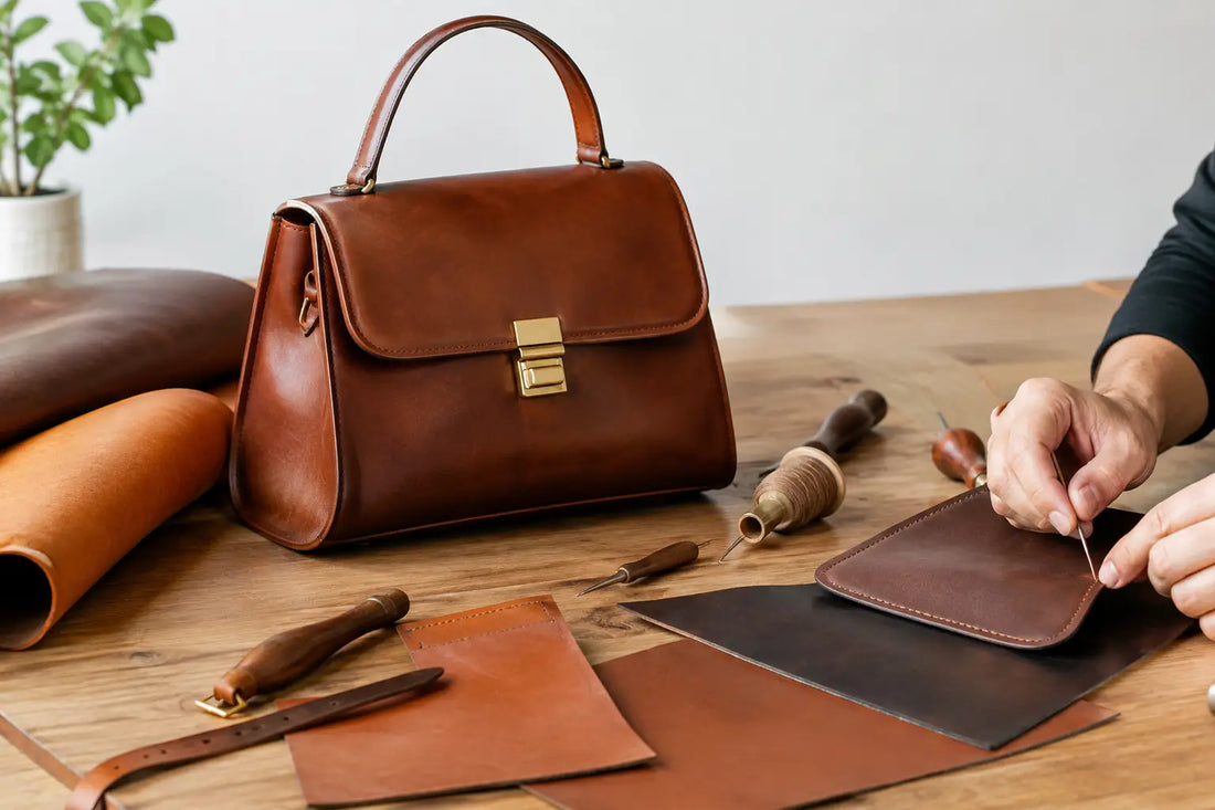 Leather Construction Methods That Define a Bag