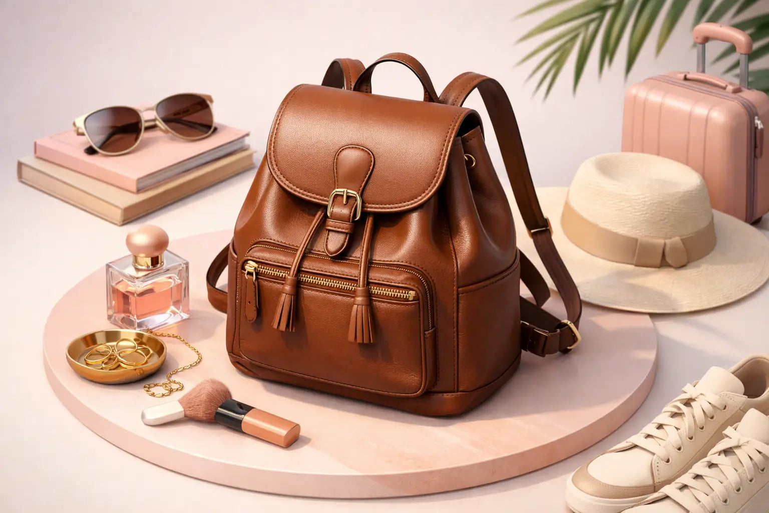 Premium Leather Backpack Women Actually Want