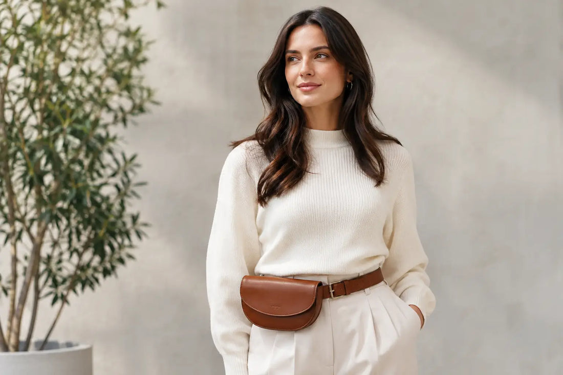 Leather Belt Bag Style: Wear It With Intention