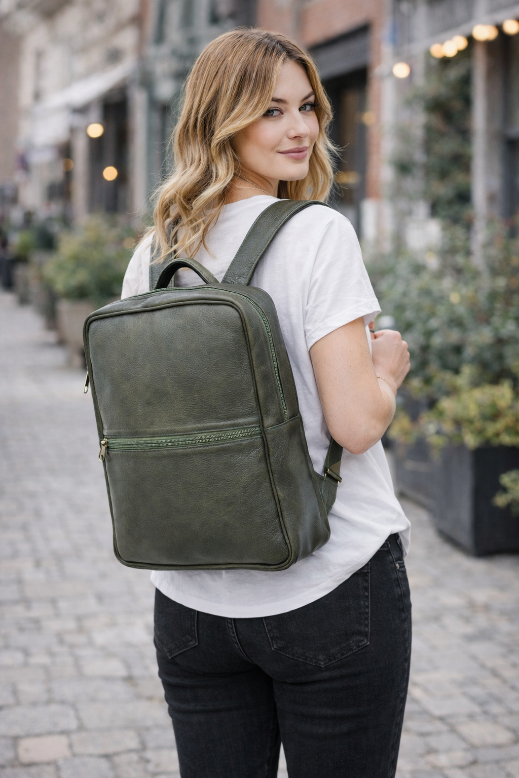 Kito Laptop Backpack Olive