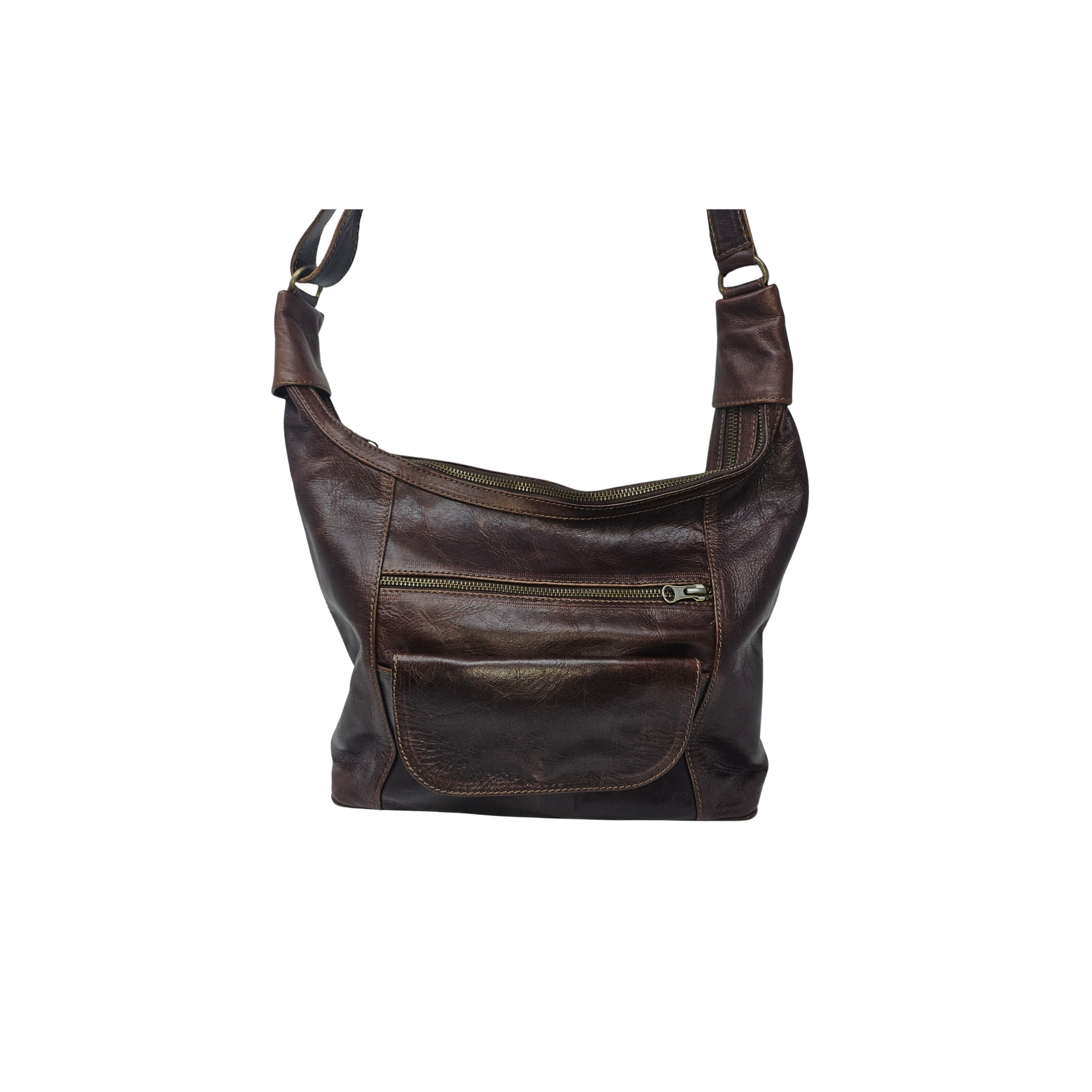 Jori - Top Grain Leather Shoulder & Crossbody Bag – Handcrafted in Africa