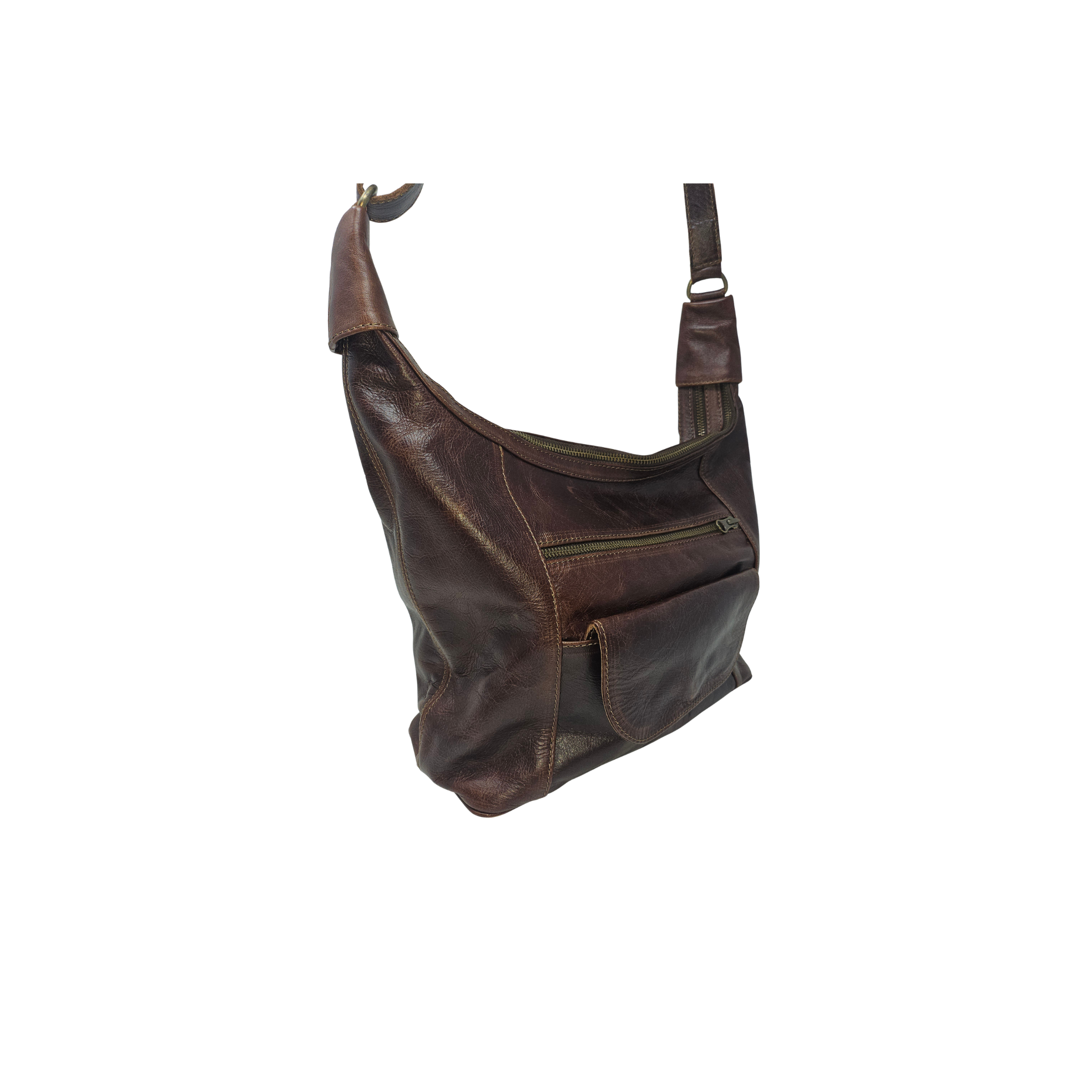 Jori - Top Grain Leather Shoulder & Crossbody Bag – Handcrafted in Africa